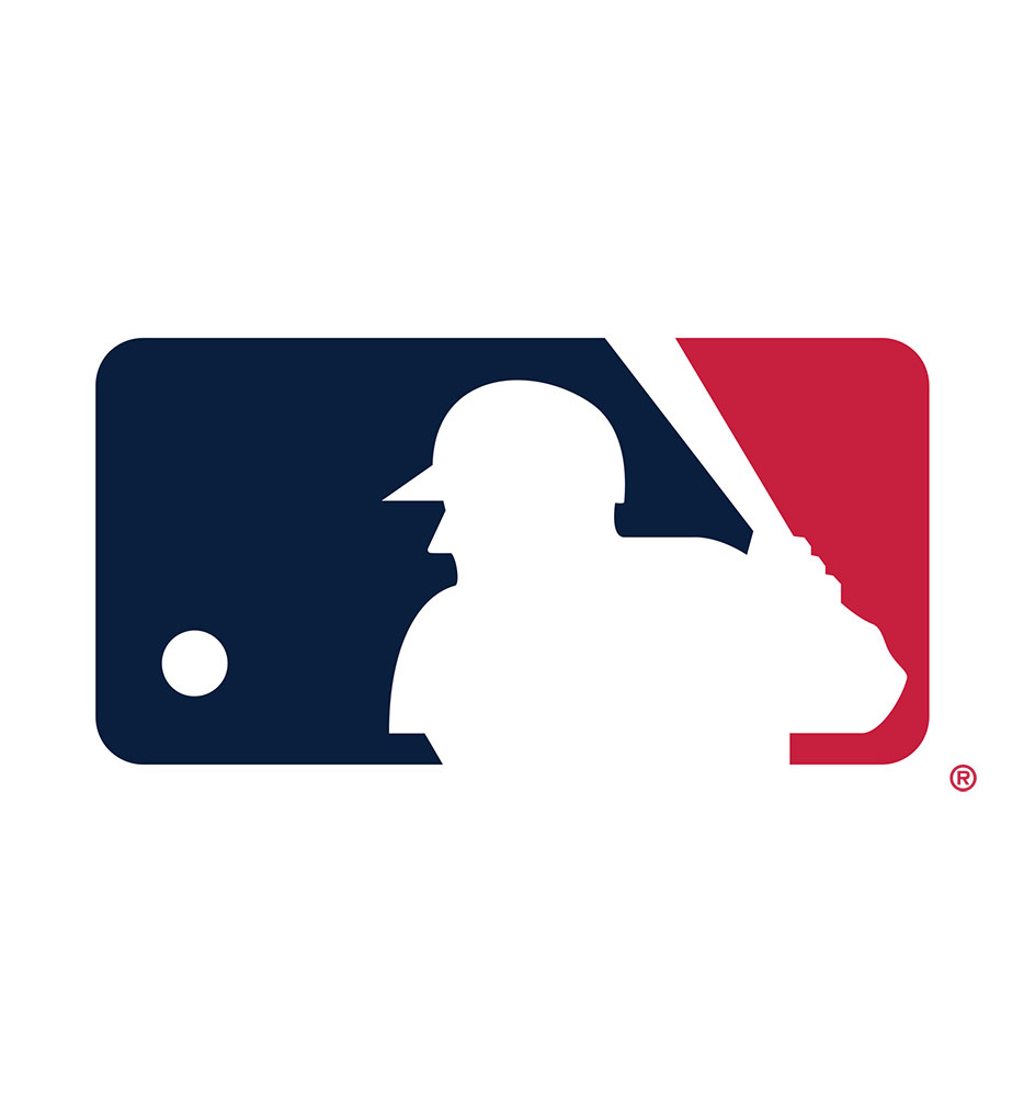 Major League Baseball logo.