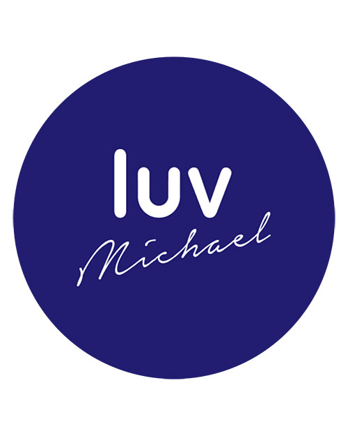 Luv Michael logo.