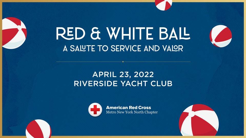 Red and White Ball banner