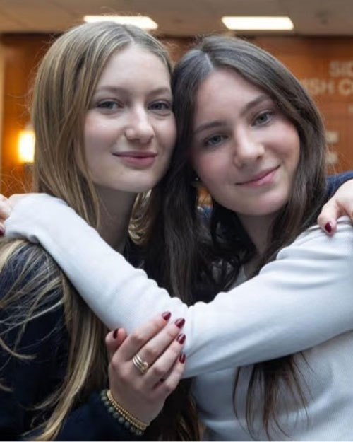 Charlie Dubofsky and Sydney Hassenbein headshot.