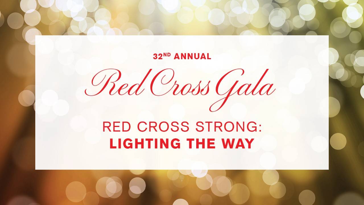 32nd Annual Red Cross Gala title