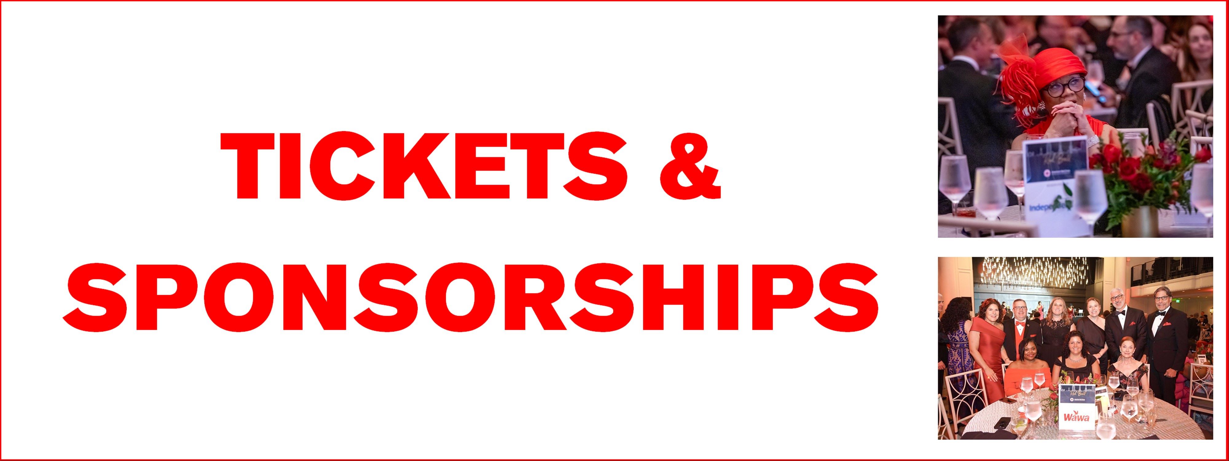 Picture collage of people at the Red Ball event 