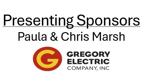 Paula and Chris Marsh and Gregory Electric logos.