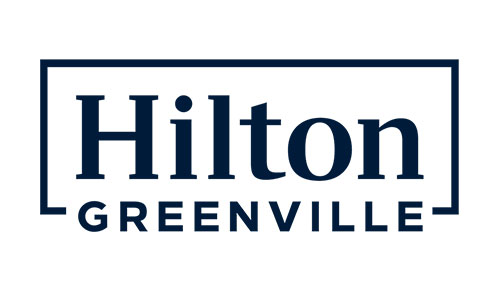 Hilton Greenville logo.