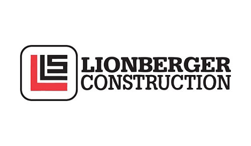 Lionberger construction logo.