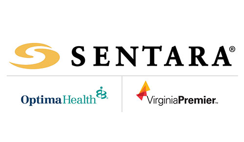 Sentra, OptimaHealth and VirginiaPremier logos