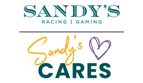 Sandy’s Racing Gaming and Sandy's Care Logos.