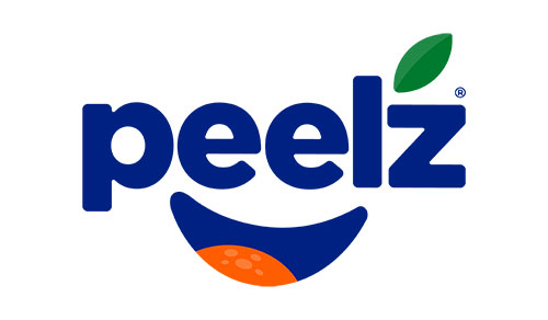 peelz logo.