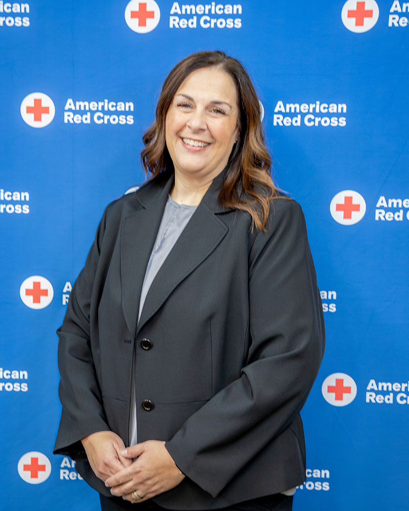 Rosemary Caso in suit jacket.