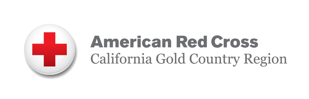 red cross california gold country logo