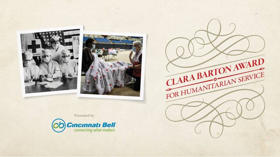 Clara Barton Award for Humanitarian Service web banner