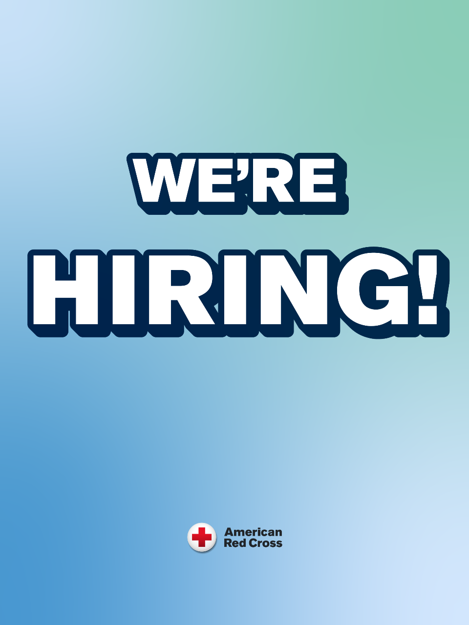We're Hiring Graphic