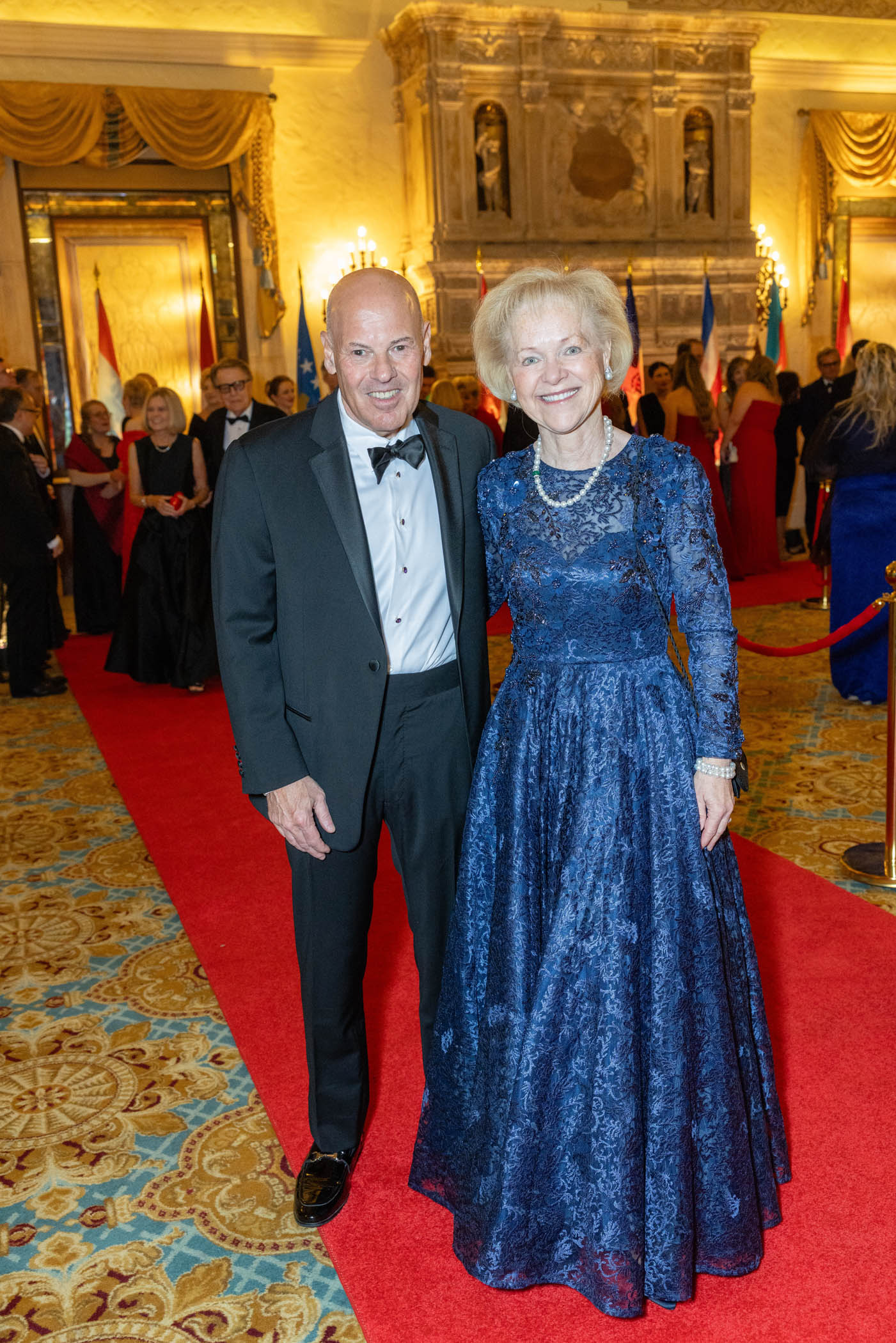 Louis DeJoy and Ambassador Aldona Wos