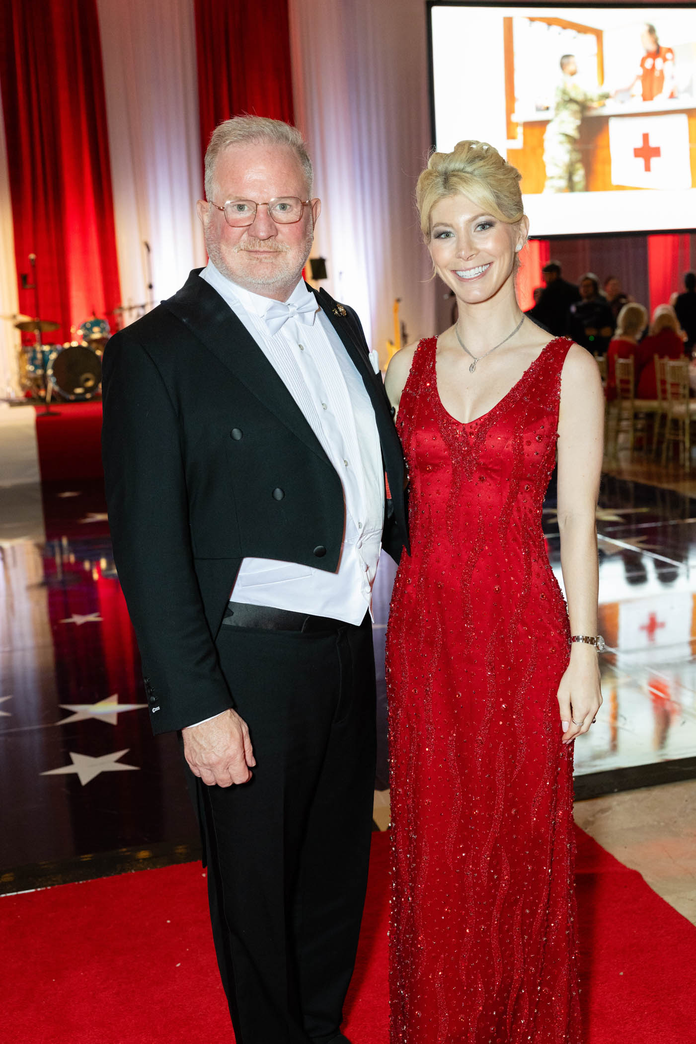 Scott Hall and Caitlin March