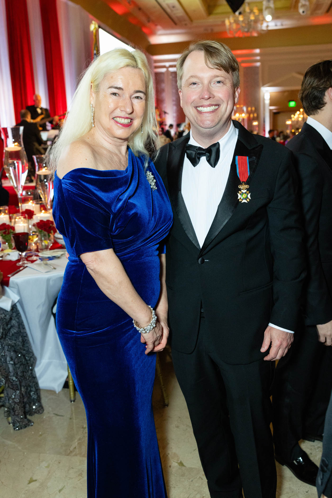 Ambassador Petra Schneebauer and Ambassador Art Fisher