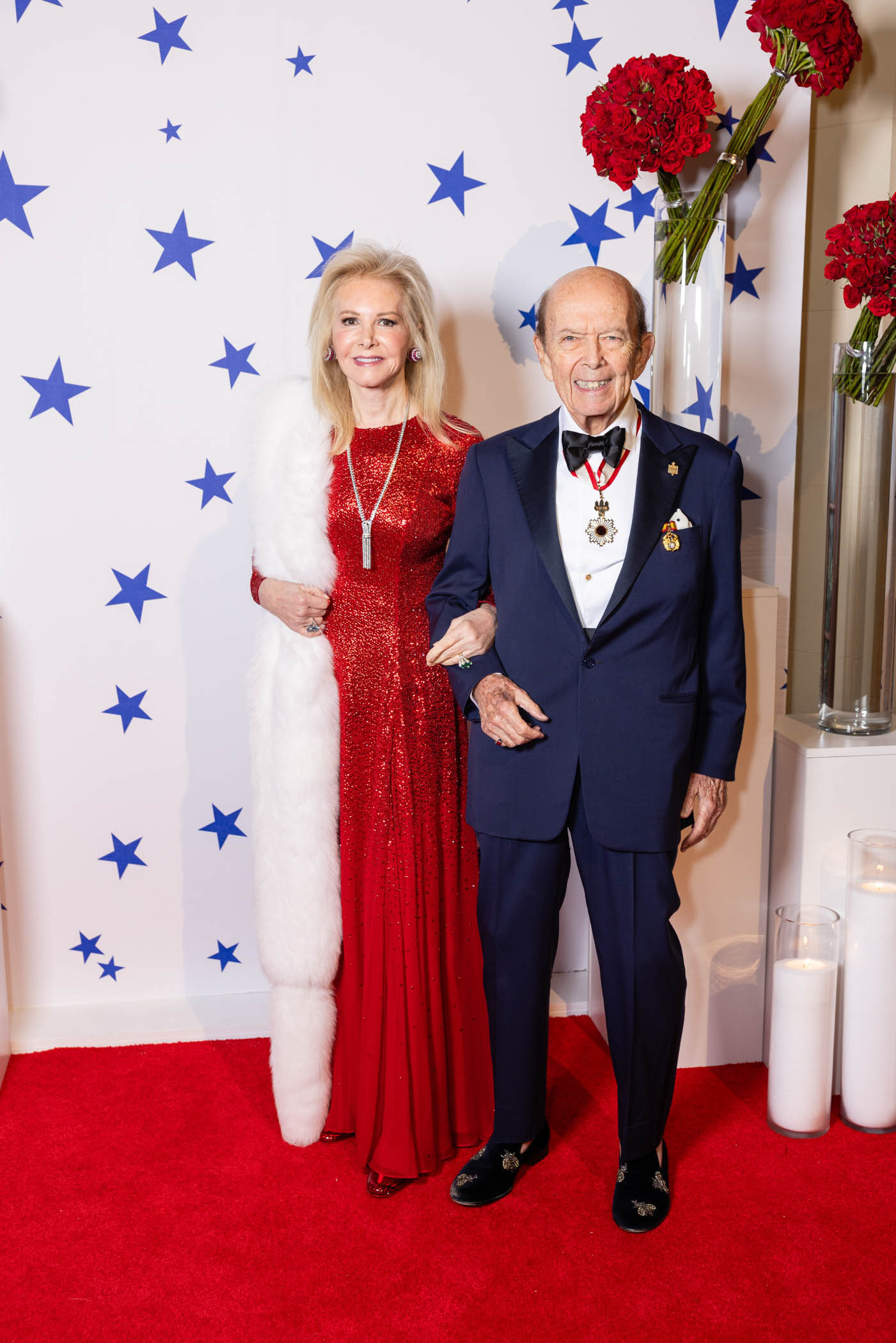 Hilary and Wilbur Ross