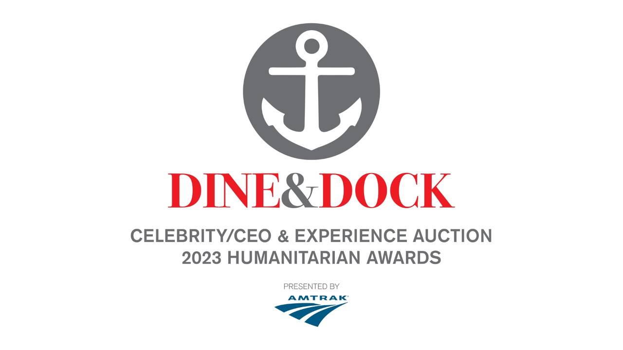 Dine and Dock event header with image of a boat anchor