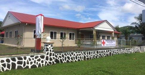 Red Cross chapter building in American Samoa
