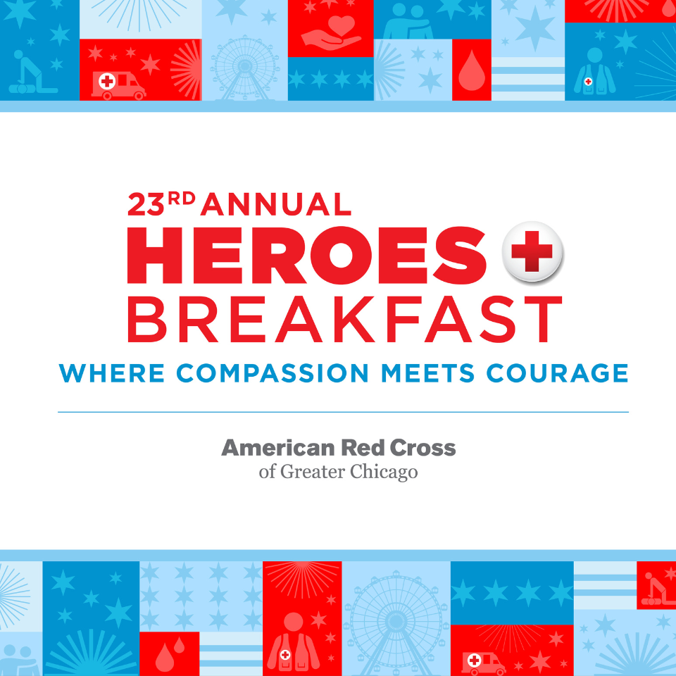 22nd annual Heroes Breakfast banner.