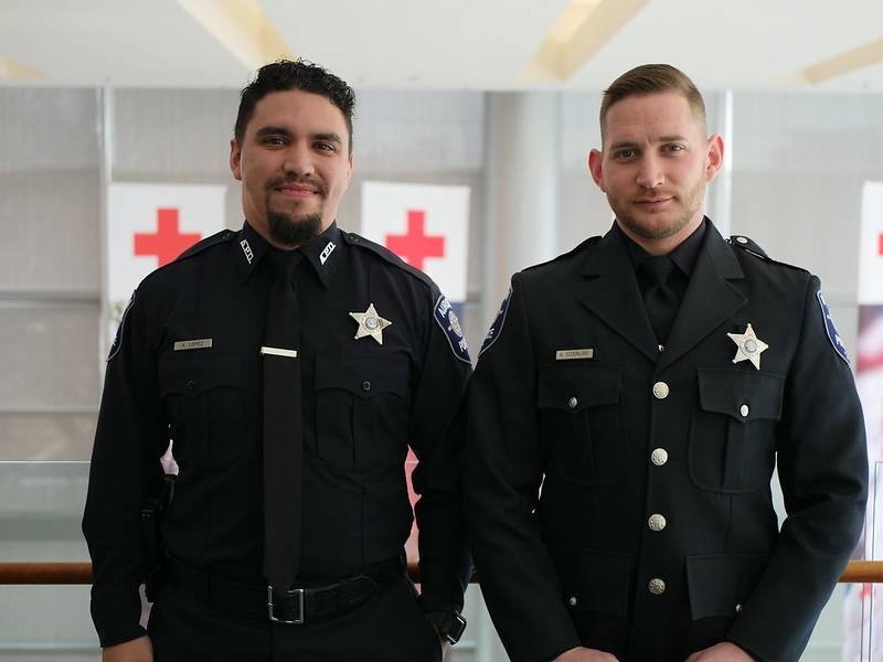 Officers Alexander Lopez & Andrew Soderlund 