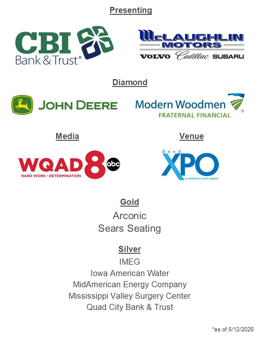list of event sponsors.