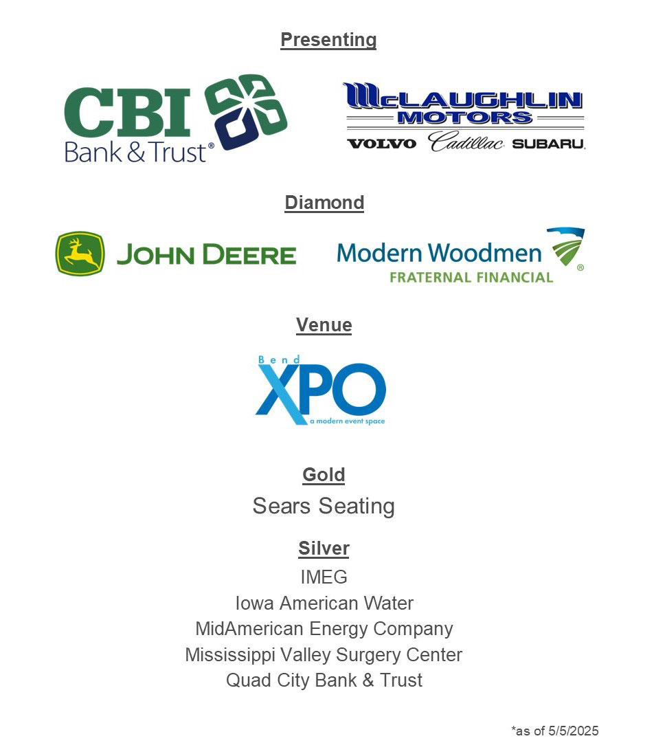 list of event sponsors.