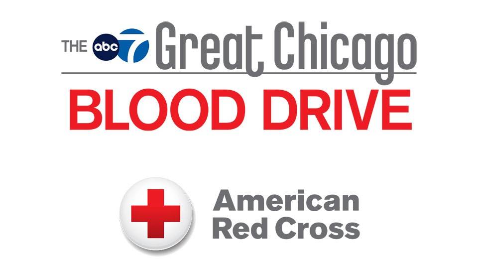 ABC 7 Great Chicago Blood Drive banner