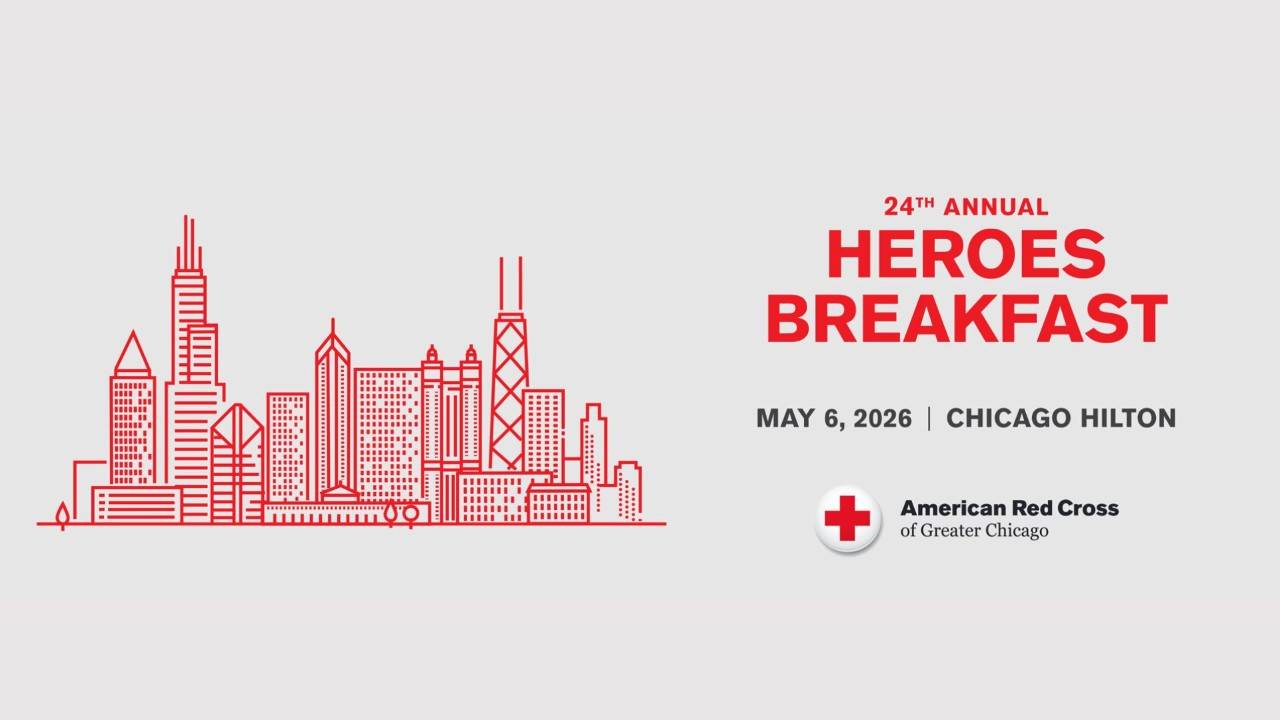 Chicago Red Cross Heroes Breakfast Banner