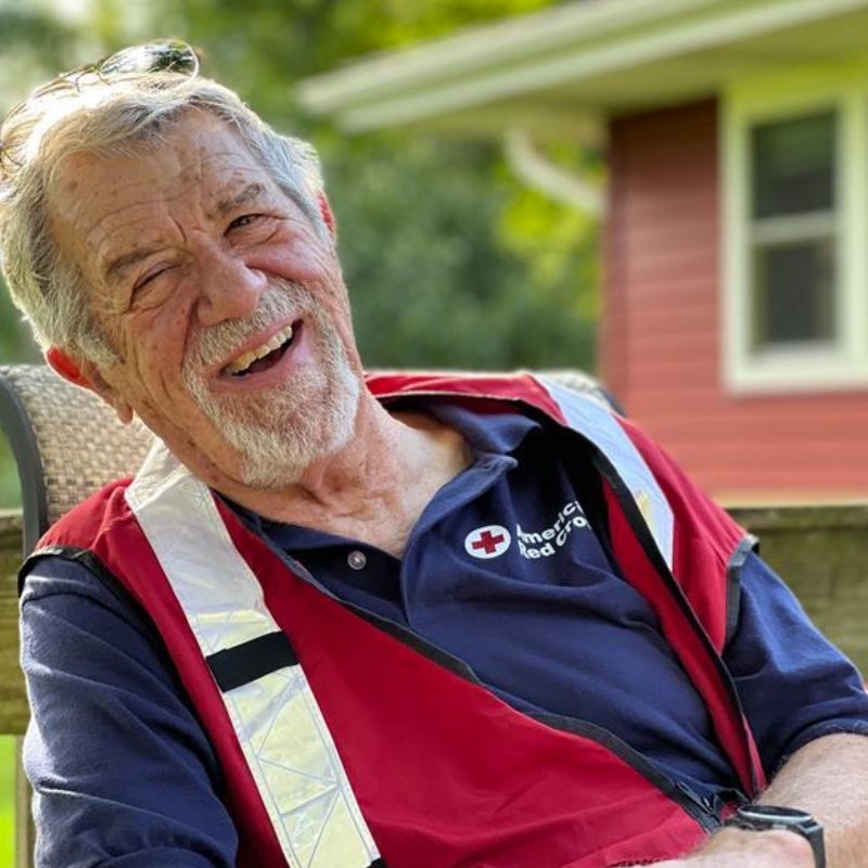 volunteer kent terry smiling