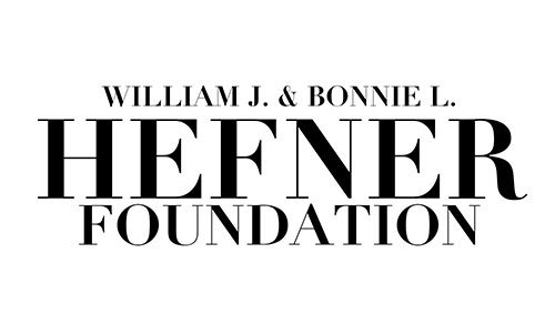 William J. and Bonnie L. Hefner Foundation logo.