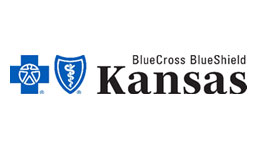 BlueCross BlueShield Kansas logo.