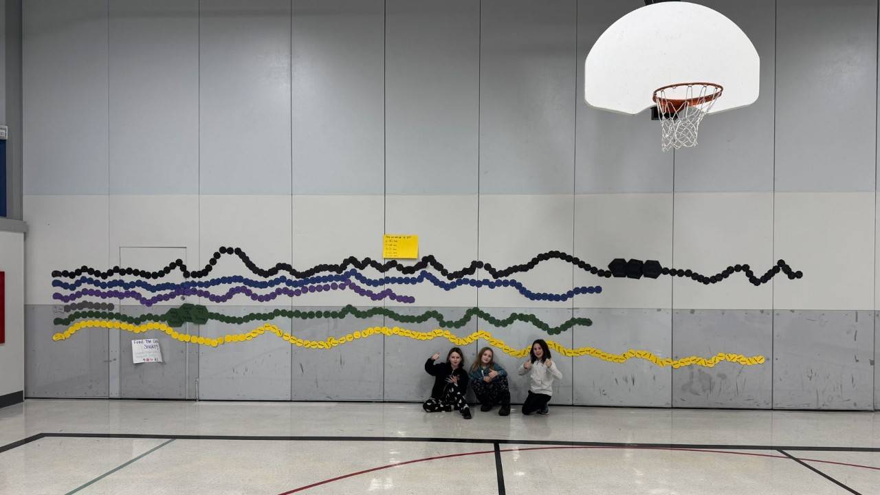 students in auditorium