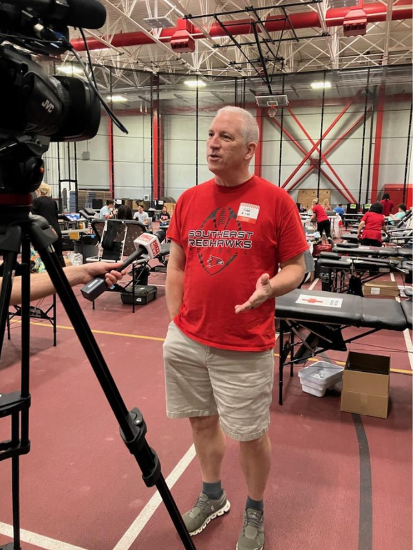 john voss being interviewed