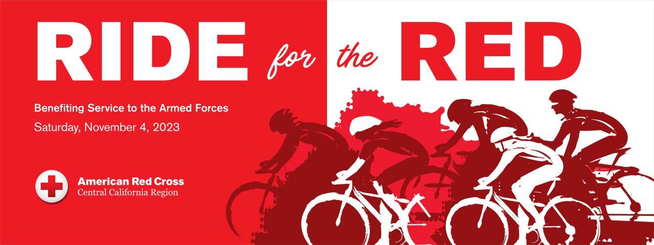 ride for red event logo