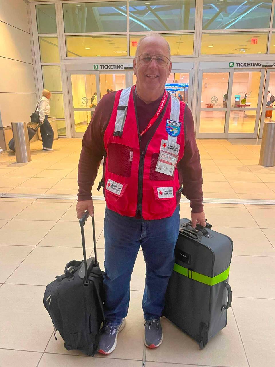 CFL Volunteer Jim Martin ready to help families affected in Southern California