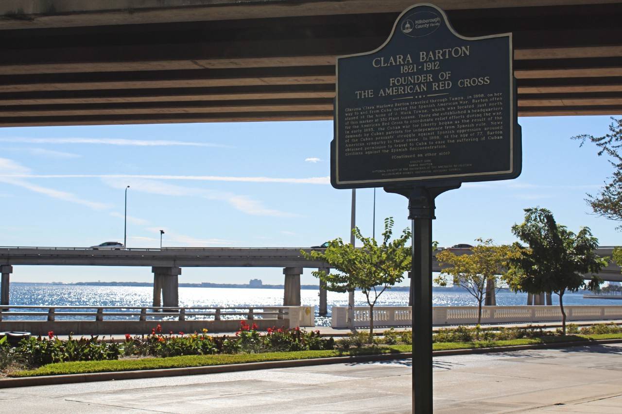 The Clara Barton Historical Marker