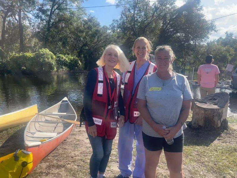 Carolyn Harrell, Tina Yongblood and Connie Wilson