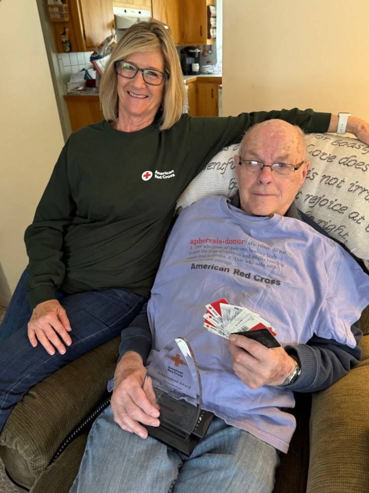 Elaine Reilley and her father