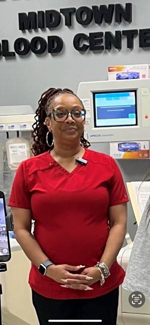 Cassandra Richardson at the Georgia Regional Headquarters