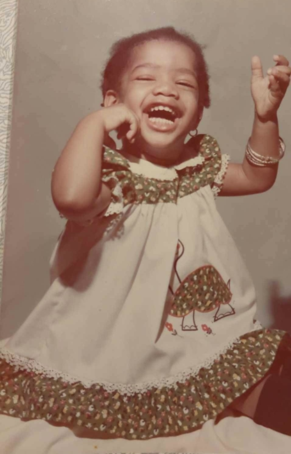 Cassandra Richardson as a child.