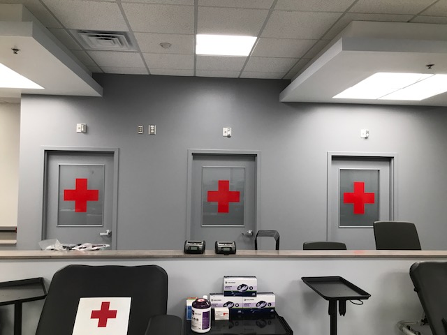 radium scene Egnet State-of-the-art Fayetteville blood donation site opens as Red Cross  encourages donations of all blood types