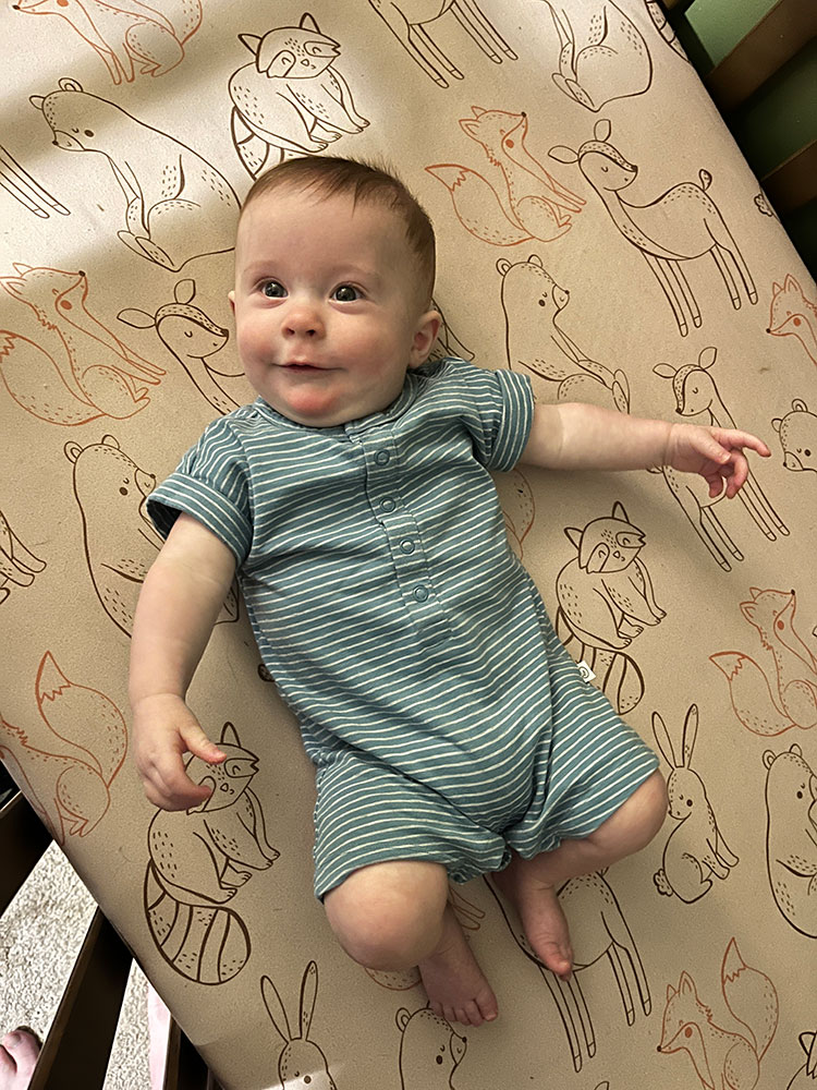 Baby Callum Oliver Cantrell-Bennett.