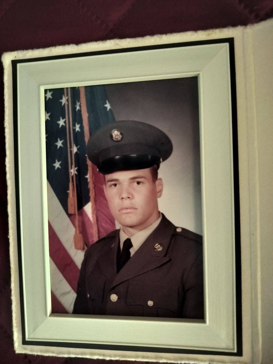of Ficklin in uniform 