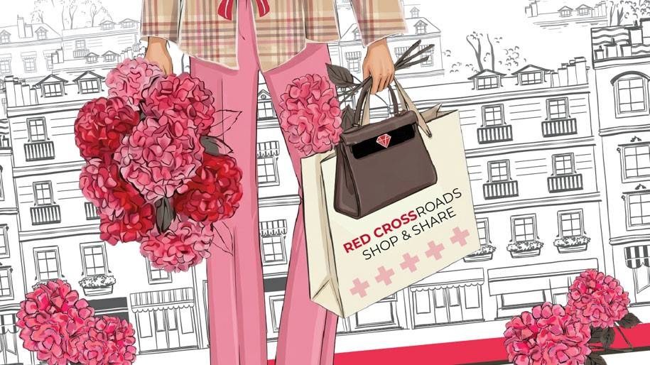 The Red Crossroads event banner with date of the event.