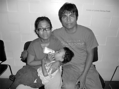 Niketut Koriastuti, Cliff Haryanto and Baby Matthew.