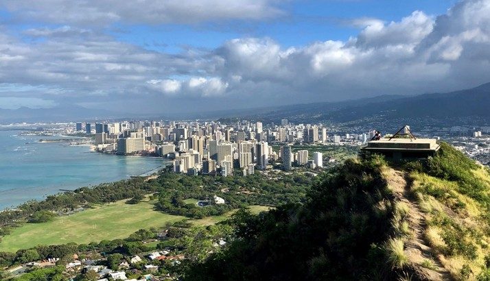 skyline view of hawaii