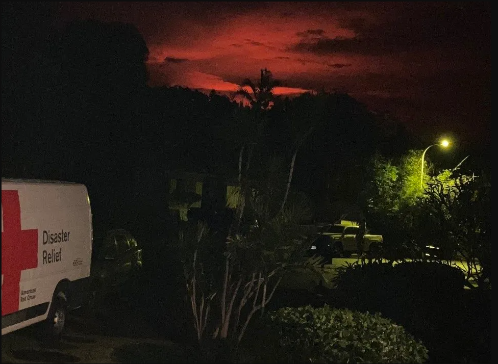 Picture of Mauna Loa eruption