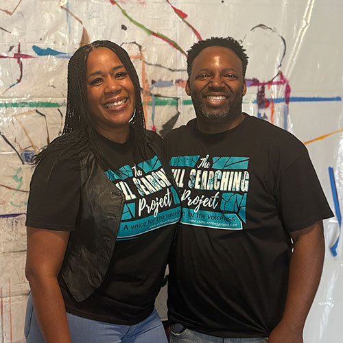 Damon Lamar Reed and Nicole Reed headshots.