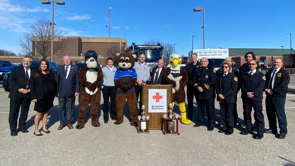 Wichita and Sedgwick County firefighters 