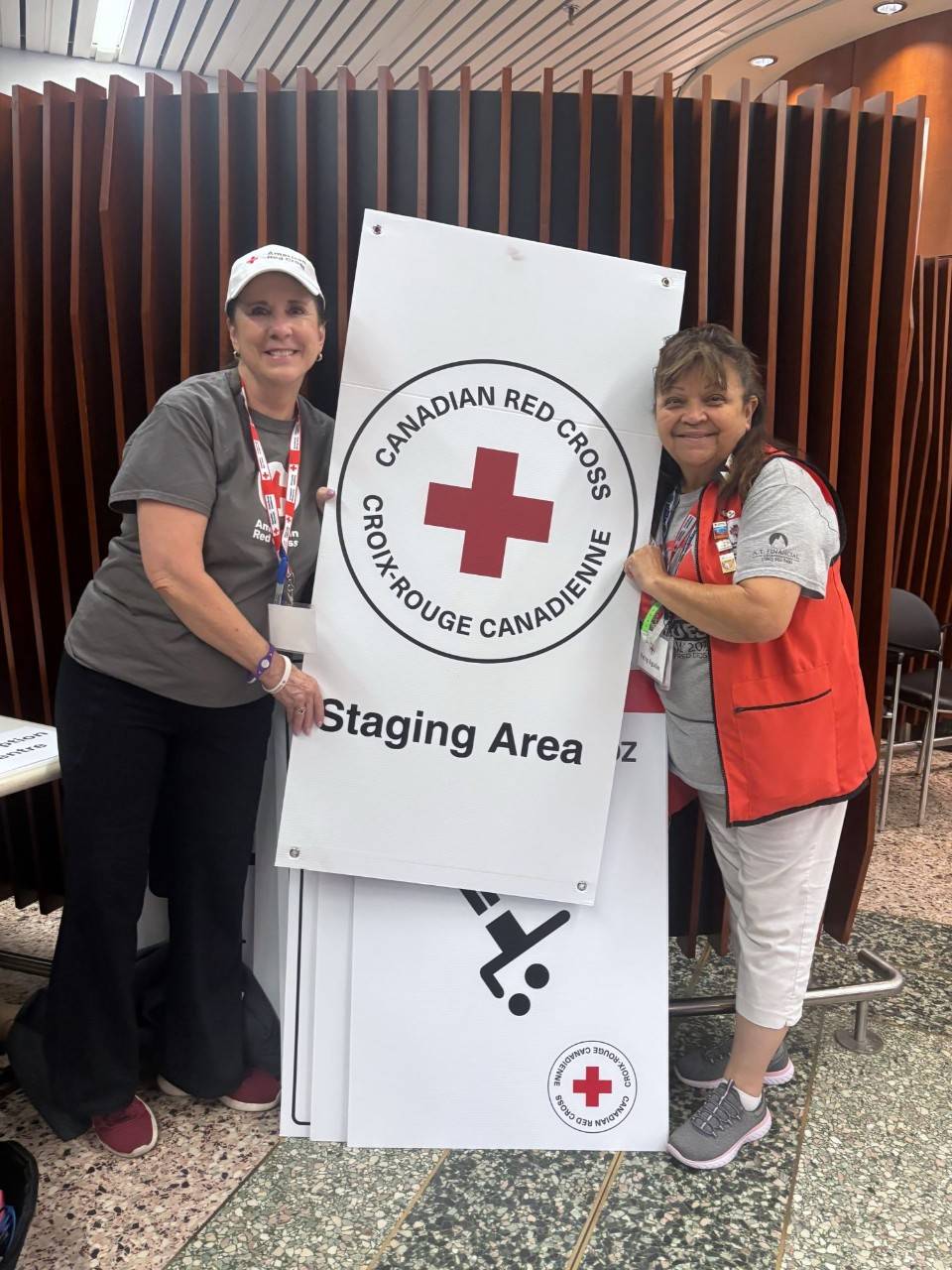 Deployment to Canadian Wildfire Shelters Has Familiar Feel | Red Cross